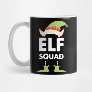 Elf Squad Funny Christmas Joke Mug